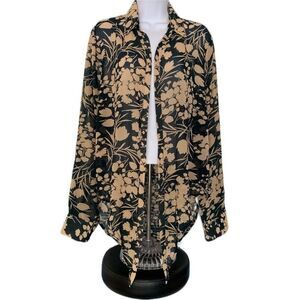 NWT Fashion Nova Printed Tunic Blouse Size 2XL